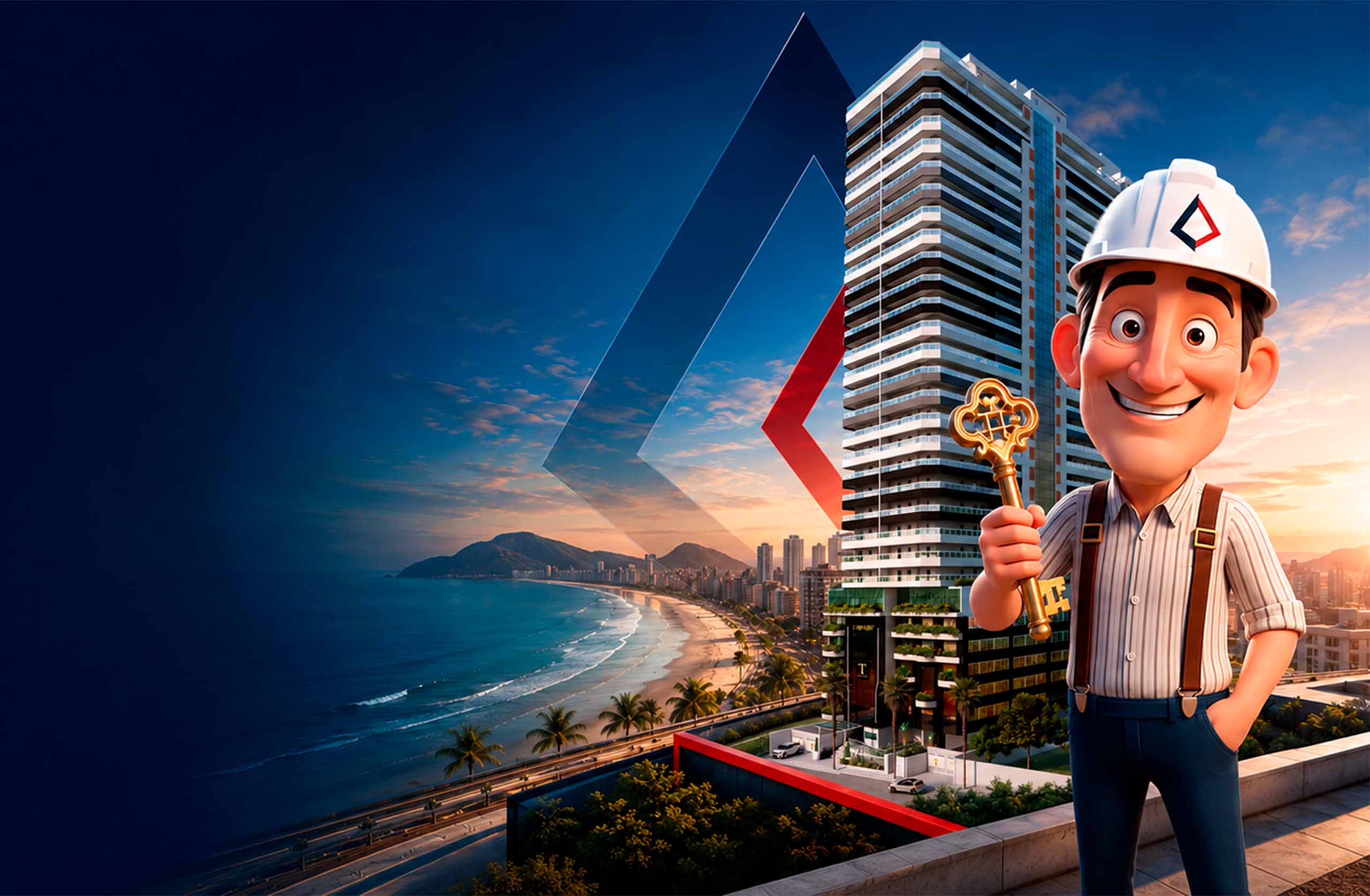 Empreendimento Credlar no litoral paulista